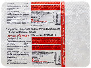 Glynamic Mv 3/0.3 Tablet 10