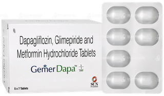 Gemer Dapa 5/1/500 Tablet 7