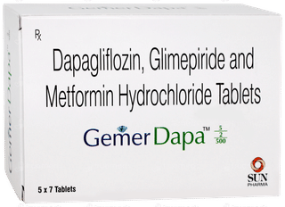 Gemer Dapa 5/1/500 Tablet 7