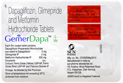 Gemer Dapa 5/1/500 Tablet 7