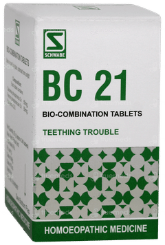 Dr Willmar Schwabe Bio Combination Bc 21 Tablet 25gm