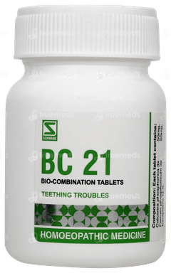Dr Willmar Schwabe Bio Combination Bc 21 Tablet 25gm