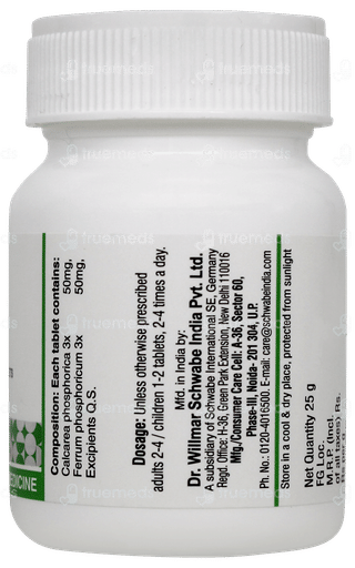 Dr Willmar Schwabe Bio Combination Bc 21 Tablet 25gm