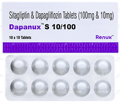 Dapanux S 10/100 Tablet 10 Dapanux S 10/100 Tablet 10