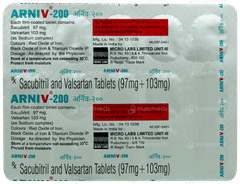 Arniv 200Mg Tablet 15