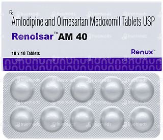 Renolsar Am 40 Tablet 10