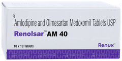 Renolsar Am 40 Tablet 10 Renolsar Am 40 Tablet 10