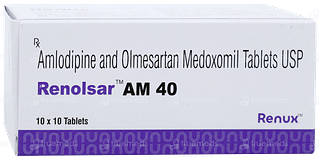 Renolsar Am 40 Tablet 10