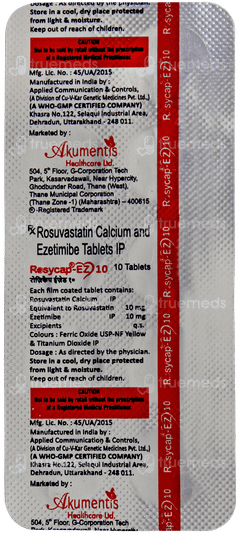 Rosycap Ez 10 Tablet 10