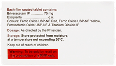 Brivepsy 75 Tablet 10 Brivepsy 75 Tablet 10