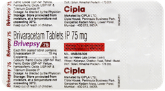 Brivepsy 75 Tablet 10 Brivepsy 75 Tablet 10