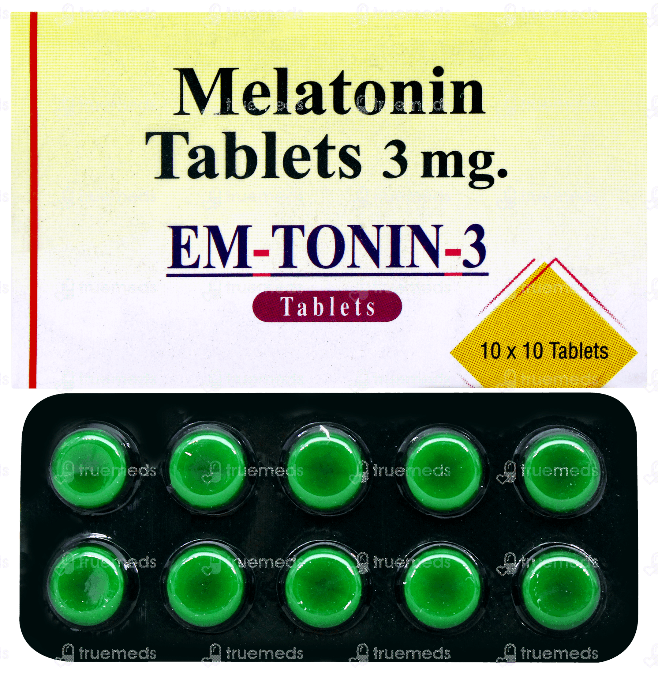 Em Tonin 3 Tablet 10 - Uses, Side Effects, Dosage, Price | Truemeds