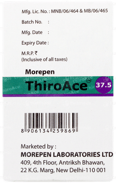Thiroace 37.5 Tablet 100