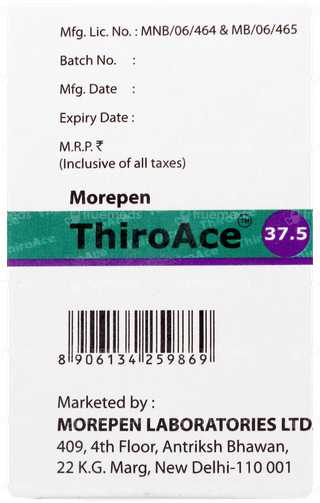 Thiroace 37.5 Tablet 100