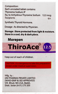 Thiroace 12.5 Tablet 100