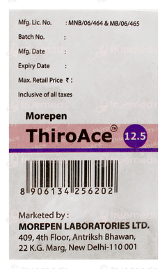 Thiroace 12.5 Tablet 100
