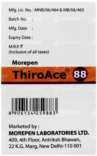Thiroace 88 Tablet 100