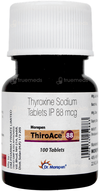 Thiroace 88 Tablet 100