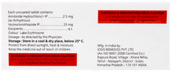 Chlorotag A 2.5/25 Tablet 10