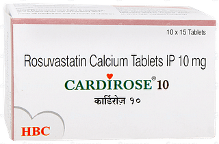 Cardirose 10 Tablet 15