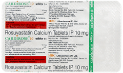 Cardirose 10 Tablet 15 Cardirose 10 Tablet 15