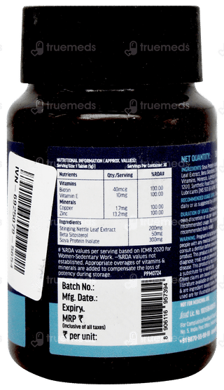 Healthkart Hk Vitals Dht Blocker With Biotin Tablet 30