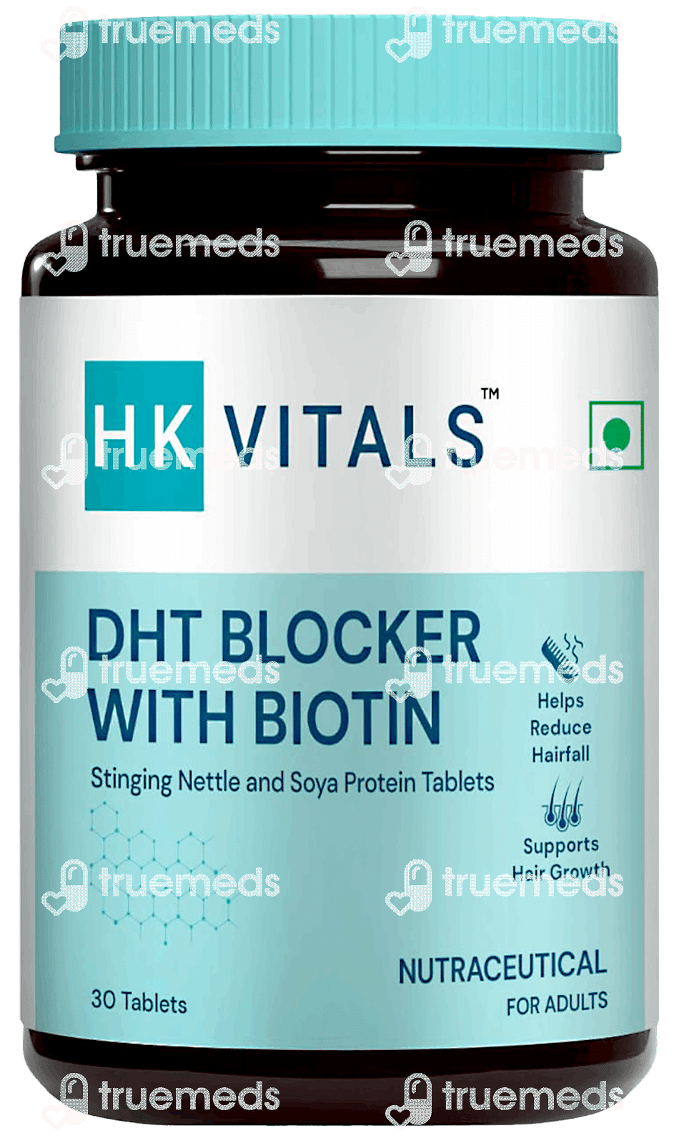 Hk Vitals Dht Blocker With Biotin Tablet 30 - Uses, Side Effects ...