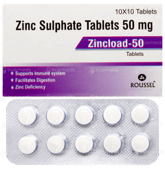 Zincload 50 Tablet 10 Zincload 50 Tablet 10