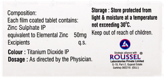 Zincload 50 Tablet 10