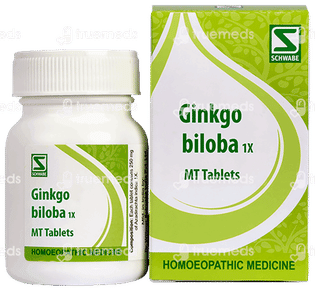 Dr Willmar Schwabe Ginkgo Biloba 1x Mt Tablet 20gm - Uses, Side Effects ...