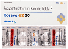 Rosave Ez 20 Tablet 10 Rosave Ez 20 Tablet 10