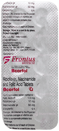 Bcorfol Tablet 10