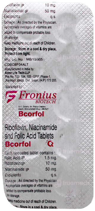 Bcorfol Tablet 10