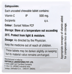 C Vitamin 500 Tablet 15