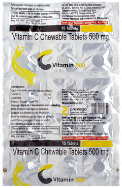 C Vitamin 500 Tablet 15