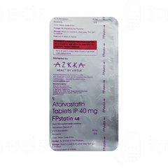 Fpstatin 40 Tablet 15