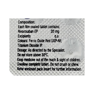 Rivarox 20 Tablet 10