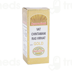 Baidyanath Vat Chintamani Ras Virhat With Gold Tablet 25