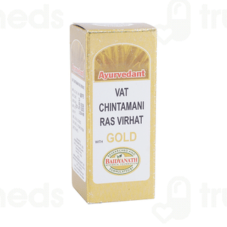 Baidyanath Vat Chintamani Ras Virhat With Gold Tablet 25