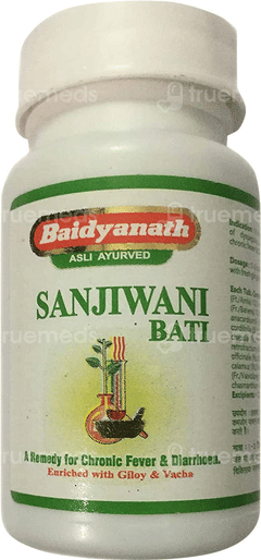 Baidyanath Sanjivani Bati Tablet 80 Baidyanath Sanjivani Bati Tablet 80