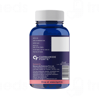 Carbamide Forte Melatonin 10mg With Tagar And Vitamin B6 Tablet 60
