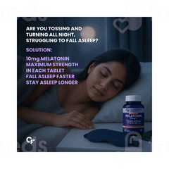 Carbamide Forte Melatonin 10mg With Tagar And Vitamin B6 Tablet 60
