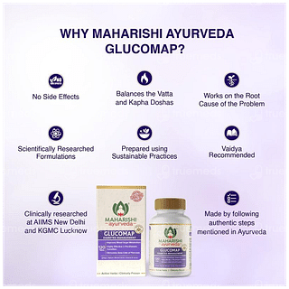 Maharishi Ayurveda Glucomap Tablet 120