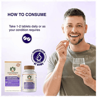 Maharishi Ayurveda Glucomap Tablet 120