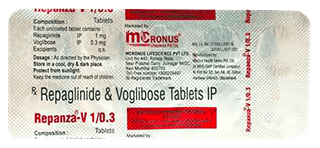 Repanza V 1/0.3Mg Tablet 10
