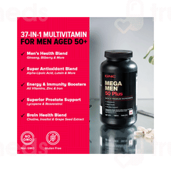 Gnc Mega Men 50 Plus Tablet 120