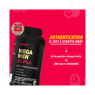Gnc Mega Men 50 Plus Tablet 120
