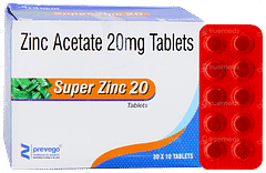 Super Zinc 20 Tablet 10 Super Zinc 20 Tablet 10