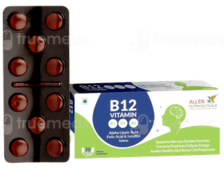 Allen Nutraceuticals B12 Vitamin Tablet 30
