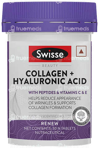 Swisse Beauty Collagen + Hyaluronic Acid Tablet 30